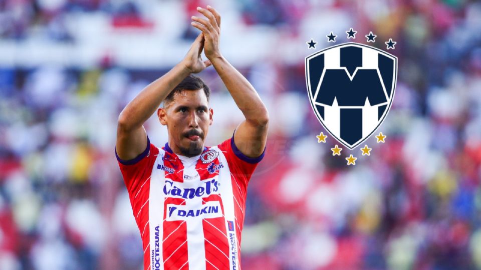 El lateral derecho llega al Monterrey procedente del Atlético de San Luis.
