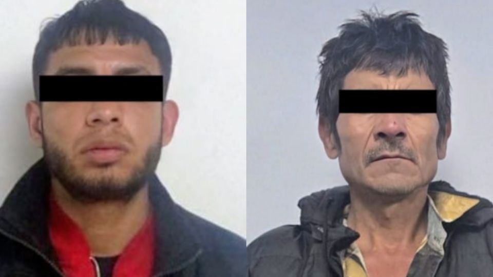 Hombres detenidos por autoridades de Nuevo León.