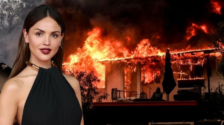 'Estoy en pánico': Eiza González deja su hogar tras incendios en Los Ángeles