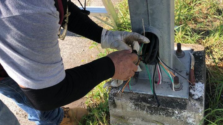 Para evitar robos, autoridades suplen cobre en el cableado de Ciudad Victoria
