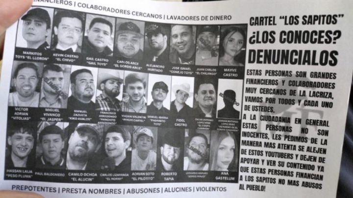 Culiacán: ¿Por qué repartieron volantes con caras de Markitos Toys, Peso Pluma, Ana Gastelum?