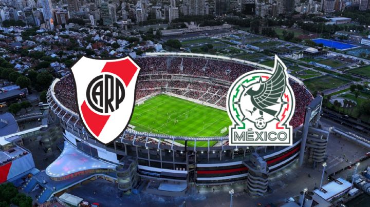 Selección Mexicana confirma que jugará ante River Plate en el Monumental