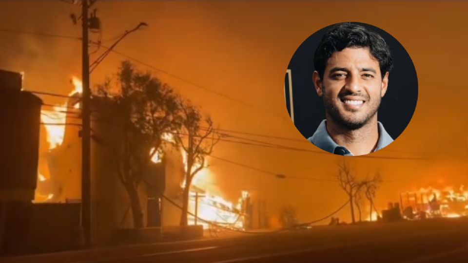 Carlos Vela pierde su casa en California por incendios