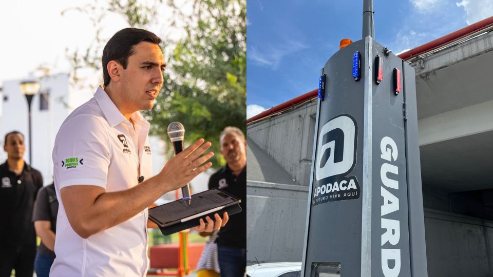 Alcalde de Apodaca justifica fallo en tótems de seguridad: 'Aún están en fase de pruebas'.