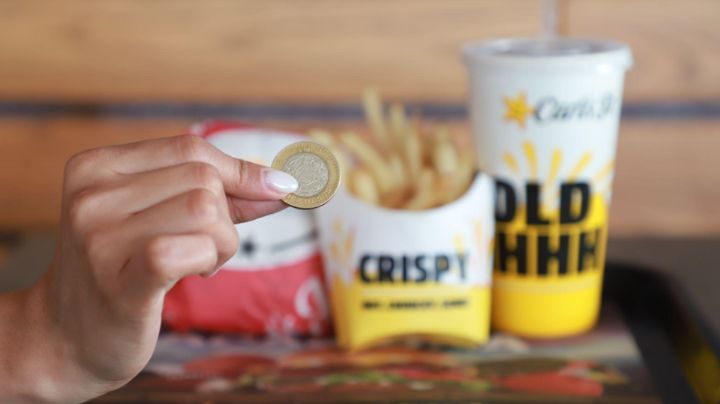 Famous Star en $10 solo por un día en Carl’s Jr