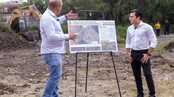 Arrancan construcción de nuevo cajón pluvial en Juárez