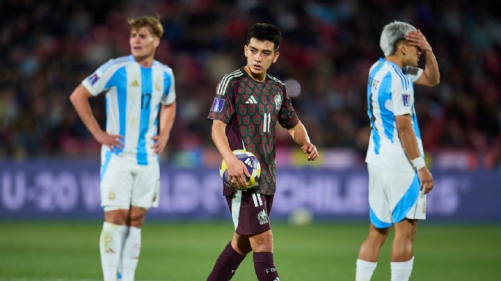 México cae 0-2 ante Argentina y se despide en Cuartos de Final del Mundial Sub-20 de Chile 2025