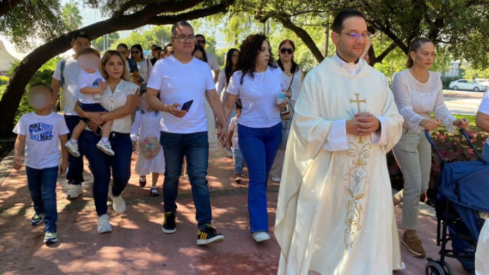 El recorrido realizado hoy en San Pedro.