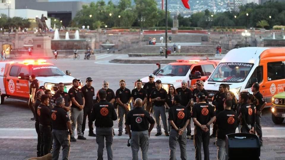 El equipo de Protección Civil estatal se encuentra a la espera para acudir a ayudar a la población afectada en Veracruz.