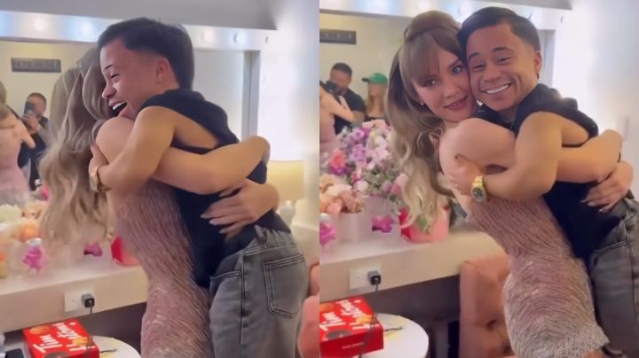 'El encuentro más tierno del año': Belinda y Abelito se conocen y causan furor en redes