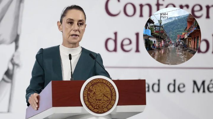 Sheinbaum estima 100 mil viviendas afectadas por lluvias en México
