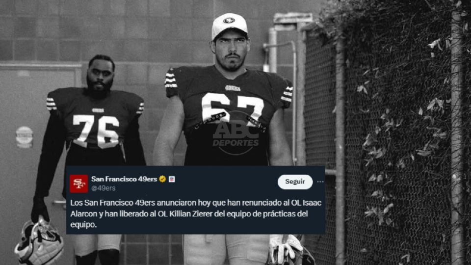 Isaac Alarcón queda libre tras sanción en NFL