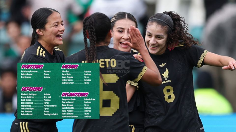 Tigres y Rayadas suman ocho convocadas al Tri