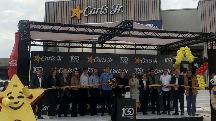 Carl’s Jr celebra su apertura en Monterrey como parte del restaurante #100 de Grupo Galería
