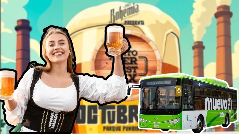 Conoce como llegar en camión al Oktoberfest 2025