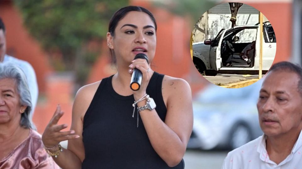 La exalcaldesa se encontraba a bordo de una camioneta cuando fue atacada a tiros.