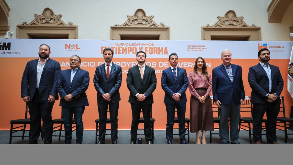 Autoridades estatales, municipales y del sector empresarial dieron a conocer el anuncio de los proyectos de inversión.