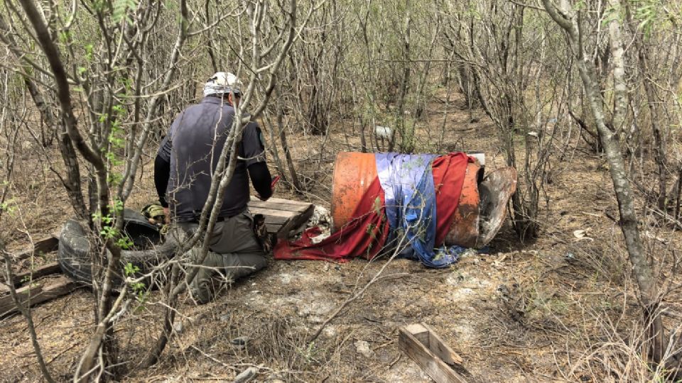 Los restos fueron encontrados en una zona arbolada.