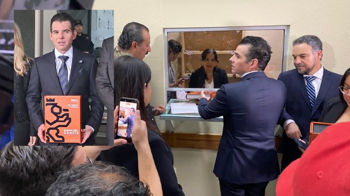 Mike Flores entrega Cuarto Informe de Samuel García en Congreso