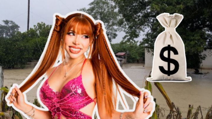 Yeri MUA dona más de 40 mil pesos a damnificados de Veracruz