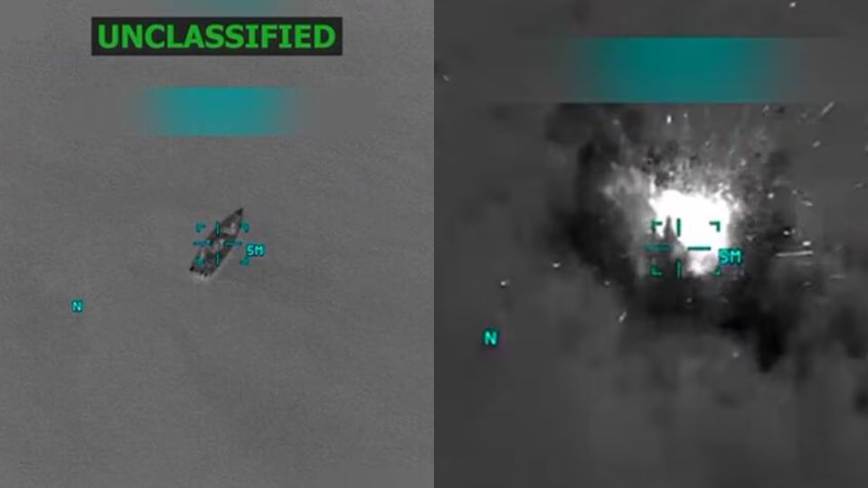 EU neutraliza barco y confirma la muerte de seis narcoterroristas.