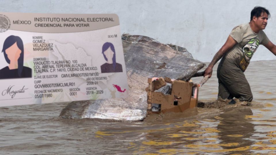 Inundación en Veracruz.