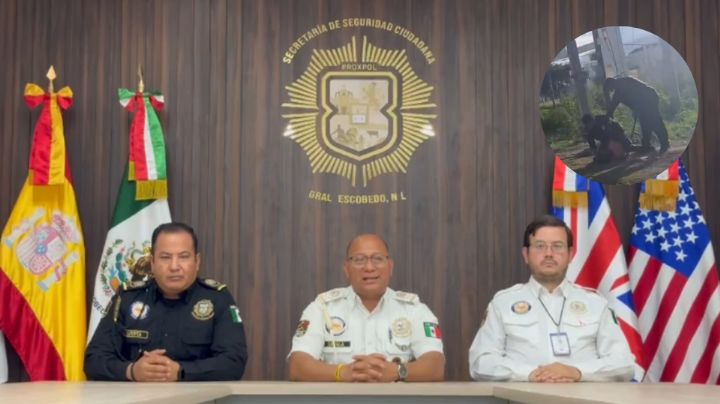 Separan de su cargo a policía de Escobedo por golpear a detenido sometido