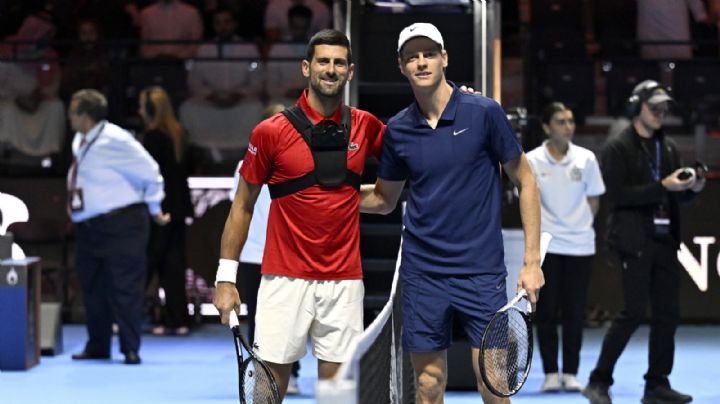 Sinner vuelve a dominar a Djokovic y jugará la Final del Six Kings Slam ante Alcaraz