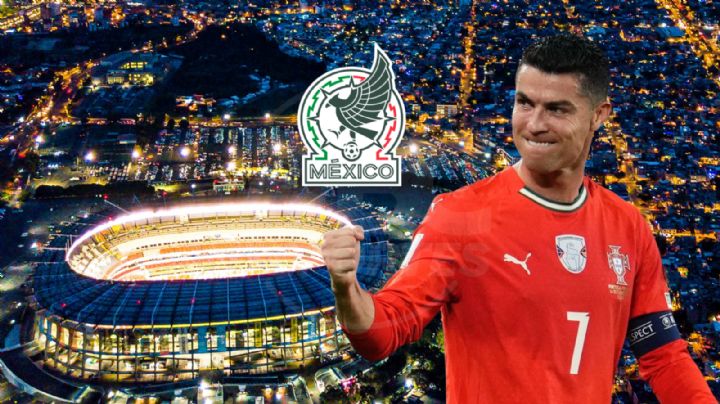 Selección Mexicana enfrentará a Portugal en la reapertura del Estadio Azteca; Cristiano podría jugar