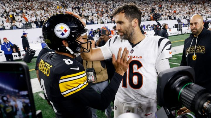 NFL: Joe Flacco vence a Aaron Rodgers y guía a Cincinnati al triunfo ante Steelers