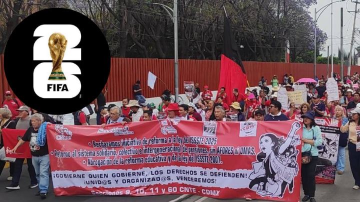 Maestros de la CNTE amagan con boicotear la Copa Mundial del 2026