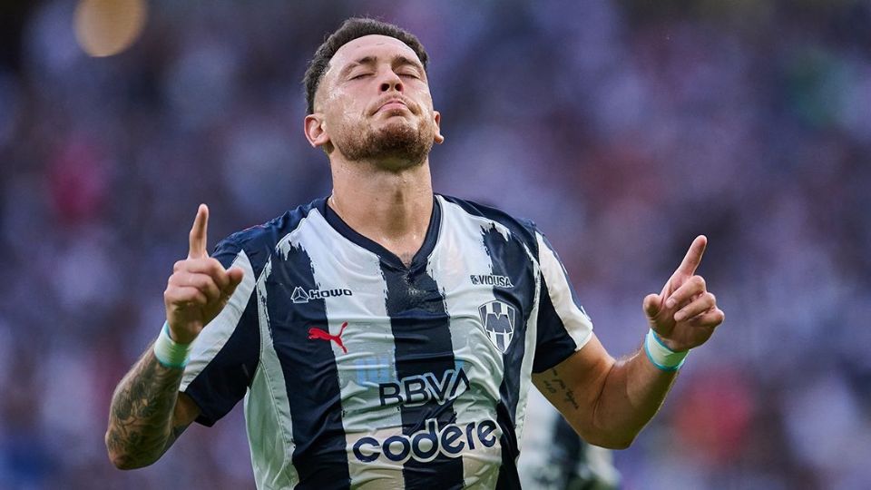 Lucas Ocampos, extremo de Rayados