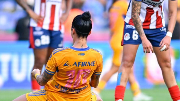 Tigres Femenil golea 5-1 al Atlético de San Luis y se mantiene líder del Apertura 2025