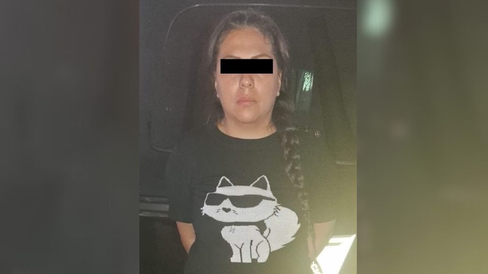 La detenida quedó a disposición de las autoridades.