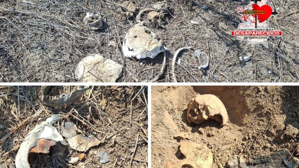 En el lugar se encontraron restos óseos y prendas de vestir.