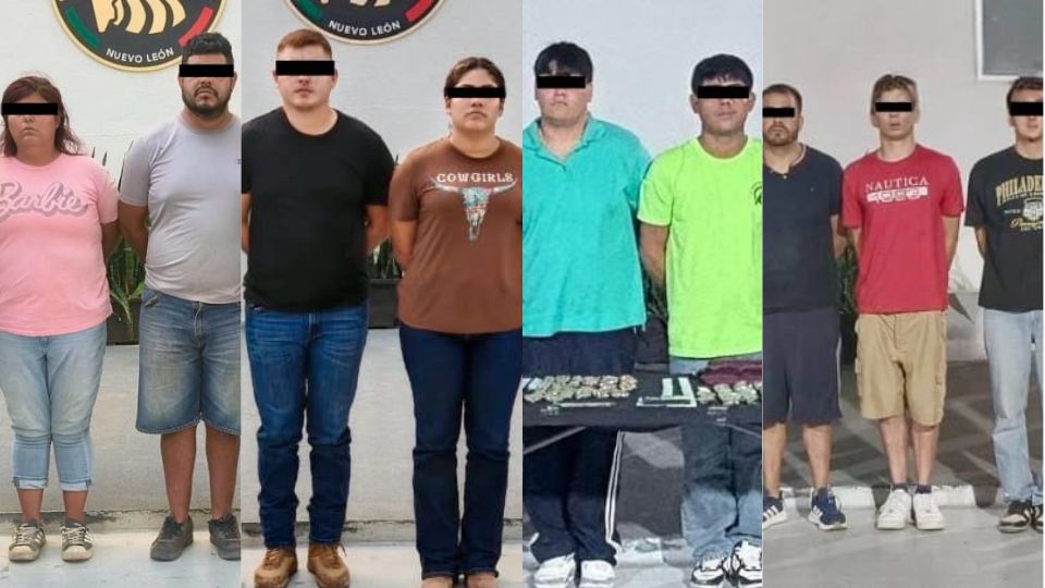 Detienen a banda de nueve implicados en muerte de niña en ataque armado en Guadalupe.