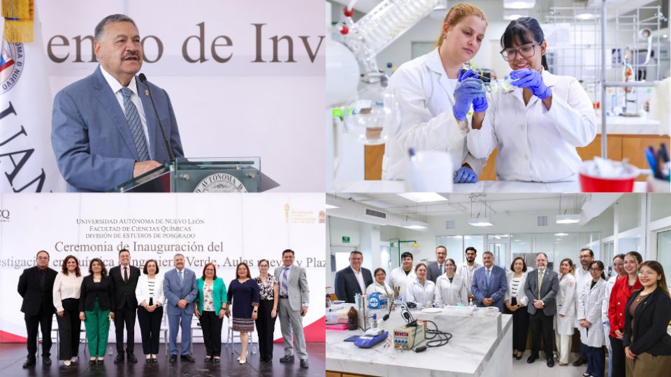 UANL inaugura el Centro de Investigación en Química e Ingeniería Verde