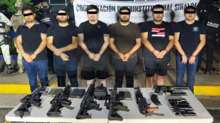 Detienen a ‘El Chango’, ‘El Mono Canelo’ y 4 Chapitos más en Sinaloa