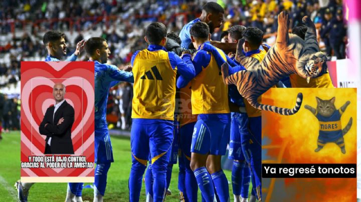 Los memes del triunfo de Tigres ante Pachuca inundan redes tras romper racha de 11 años