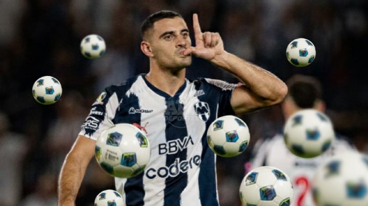 Germán Berterame alcanza su mejor torneo goleador en Rayados