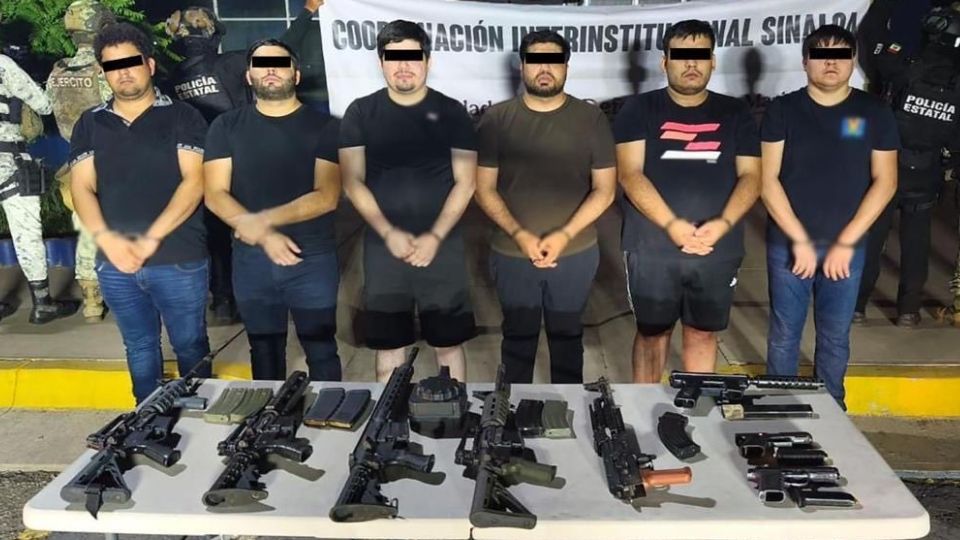 Criminales detenidos en Sinaloa | X / @OHarfuch