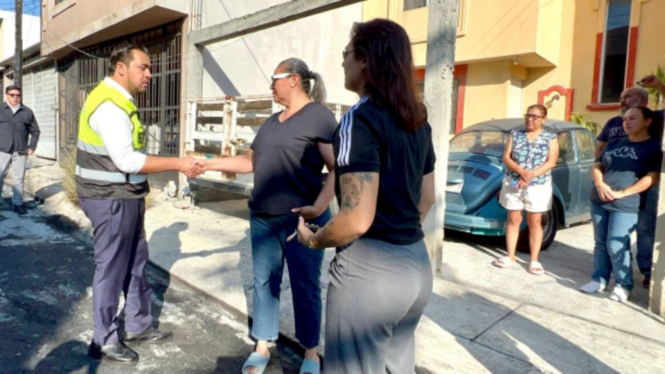 Residentes de la colonia Zimix.