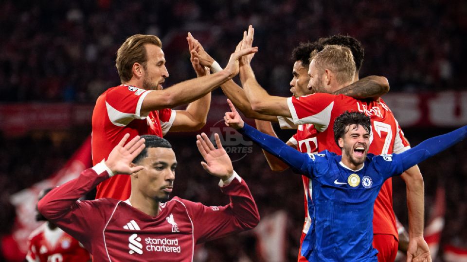 Triunfos amplios en Alemania, Inglaterra y Bélgica durante la tercera jornada de la Liga de Campeones