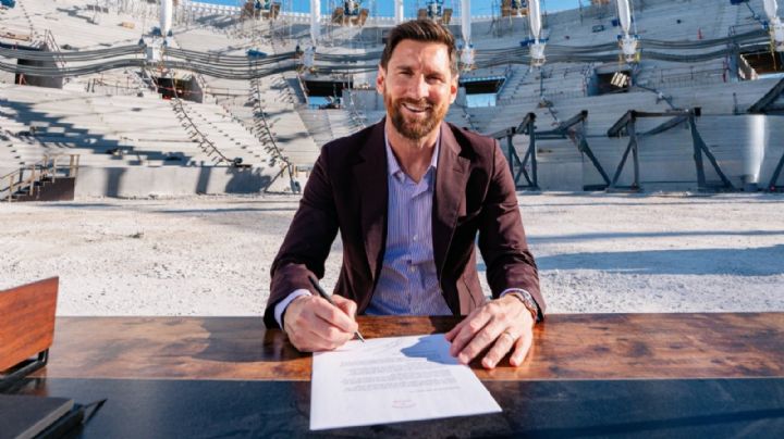 Leo Messi renovó con el Inter Miami hasta 2028