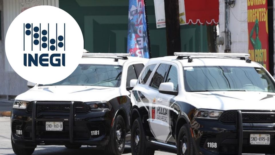 Unidades de la policía de San Pedro Garza García