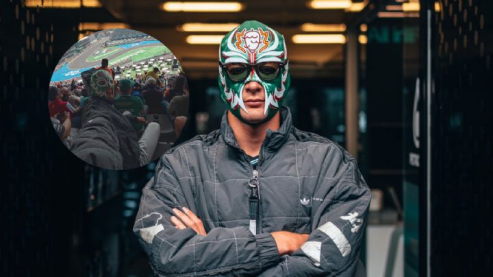 VIDEO: George Russell se infiltra en las gradas del GP de México con máscara de luchador