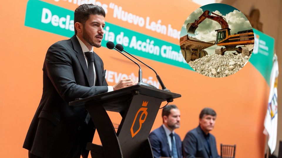 El gobernador Samuel García advirtió clausuras a las pedreras que ocasionen daños a las áreas naturales protegidas.