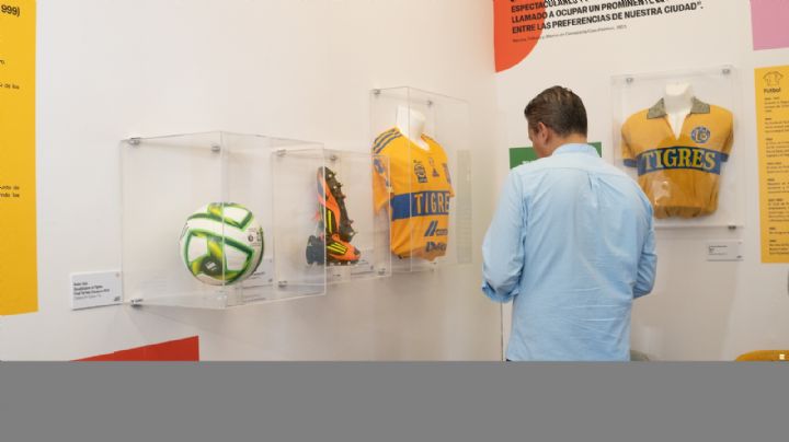 Inauguran exposición sobre momentos memorables del futbol regio rumbo al Mundial 2026