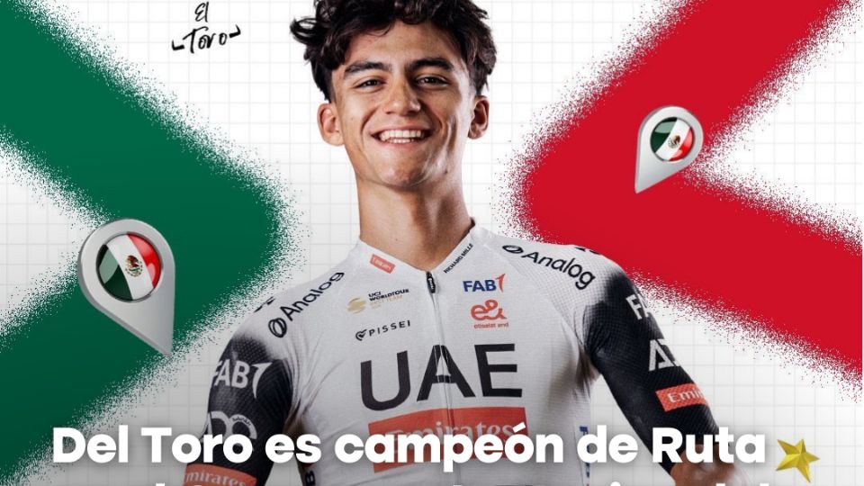 El bajacaliforniano ganó la prueba de ruta del Campeonato Nacional 2025.