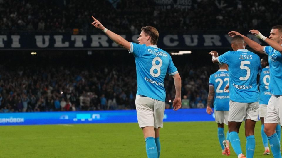 Napoli gana al Inter y regresa al liderato de la Serie A